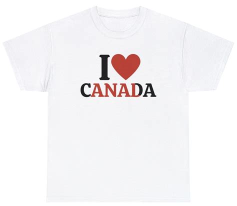 I Love Canada Anal Tee